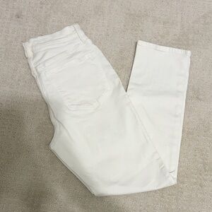Madewell White Straight-Leg Women's Jeans